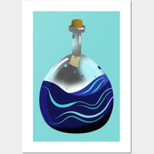 Mystical Potion Bottle Posters and Art